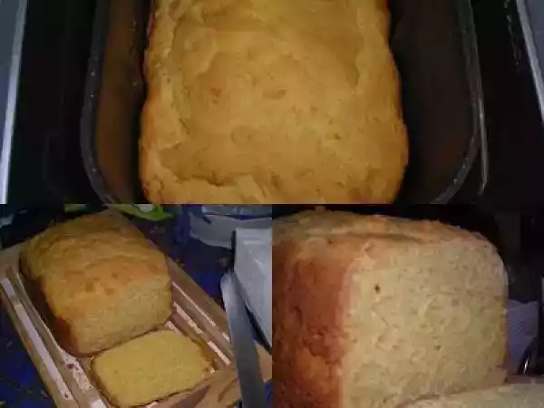 Receita Broa de milho - máquina de fazer pão