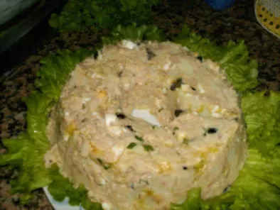 Receita Salada de batata e atum da axly