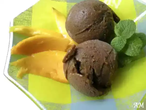 Receita Sorvete de ameixa- preta vegan