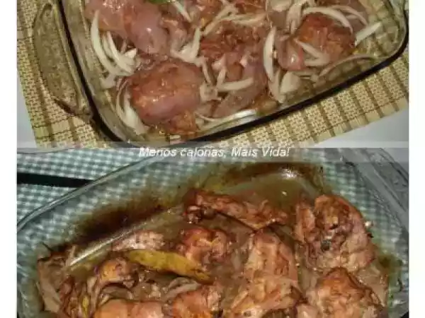 Receita Coelho assado no forno