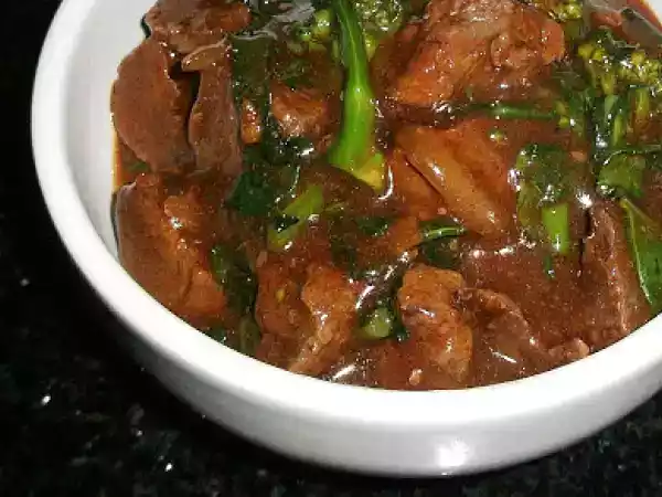 Receita Carne com brócolis