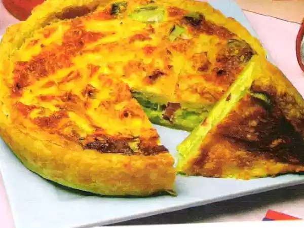 Receita Quiche folhada de frango