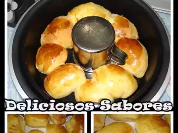 Receita Pão de leite * actifry