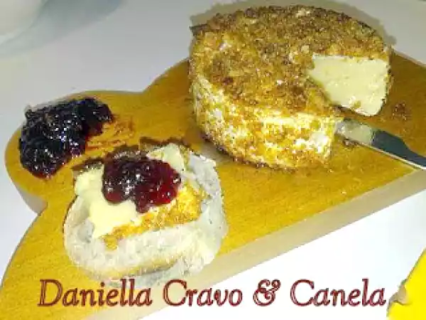 Receita Camembert com geléia de frutas vermelhas