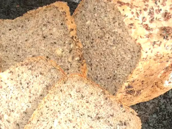 Receita Pão integral de cereais