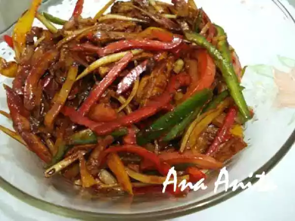 Receita Ensalada diabla