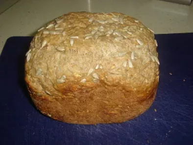 Receita Pão de trigo e centeio com cereais