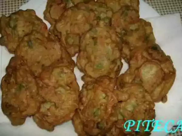 Receita Pataniscas de legumes
