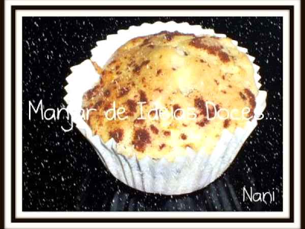 Receita Queques de maçã com pepitas de chocolate