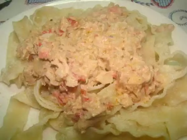 Receita Massa com atum