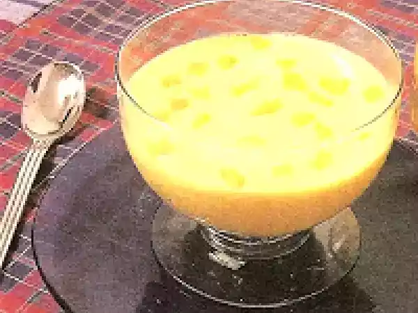 Receita Espuma de pessego