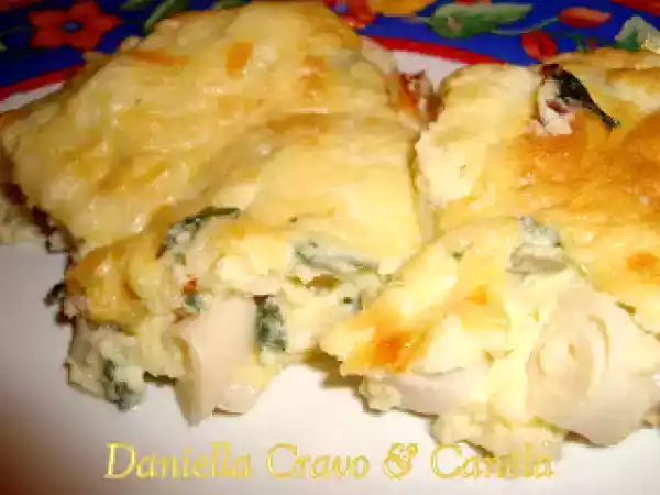 Receita Suflê de palmito