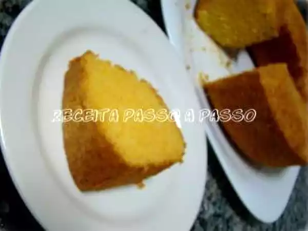 Receita Bolo de fubá com milho verde (de latinha)