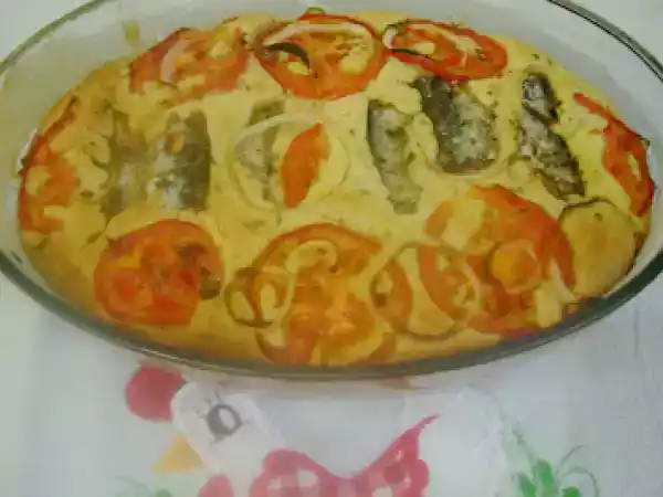 Receita Bolo salgado de sardinha (maria)