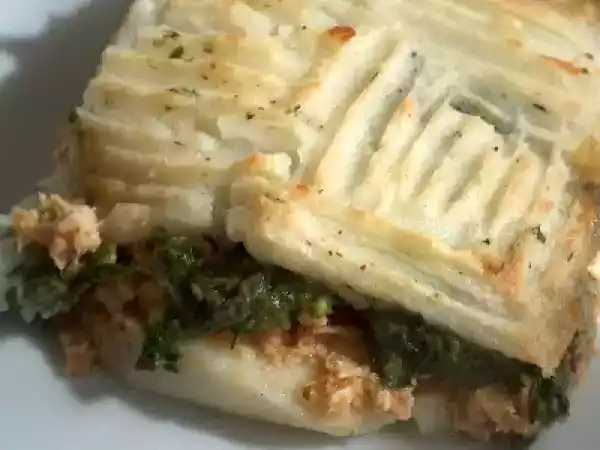 Receita Empadão de carne e espinafres