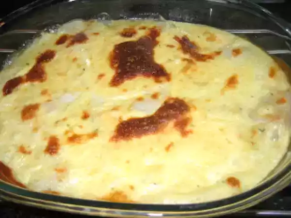 Receita Peixe gratinado ii