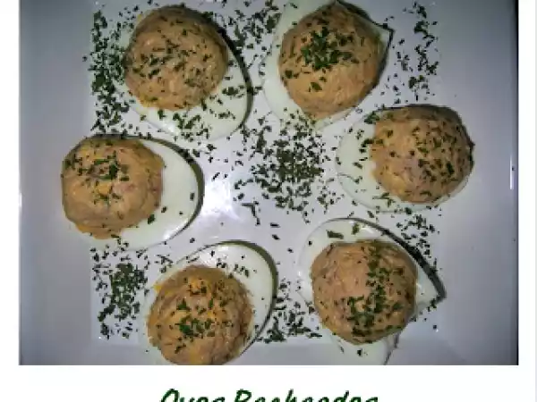 Receita Ovos recheados