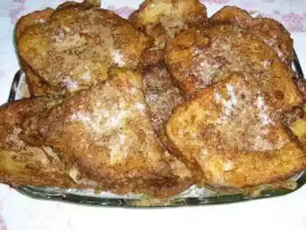 Receita Fatias douradas