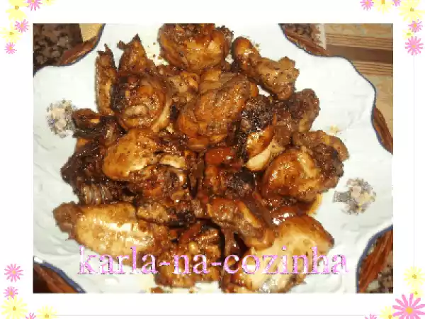 Receita Frango frito na actifry