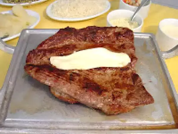 Receita Bode assado na brasa
