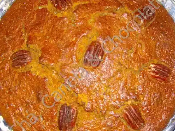 Receita Bolo de cenoura e nozes pecãs