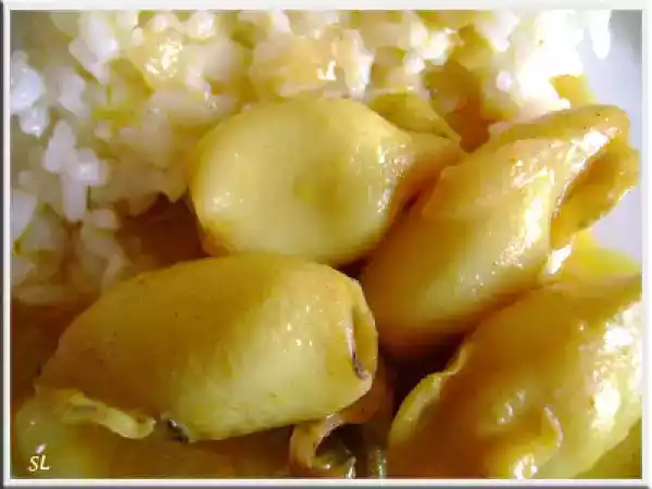 Receita Caril de lulas