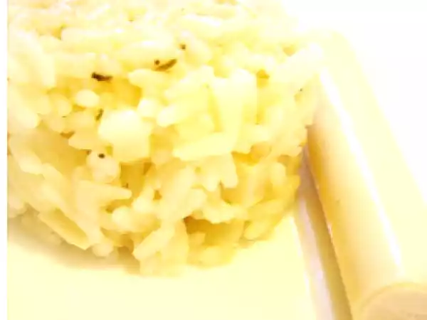 Receita Arroz com palmito