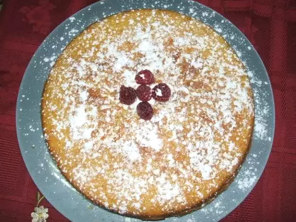 Receita Bolo de framboesas