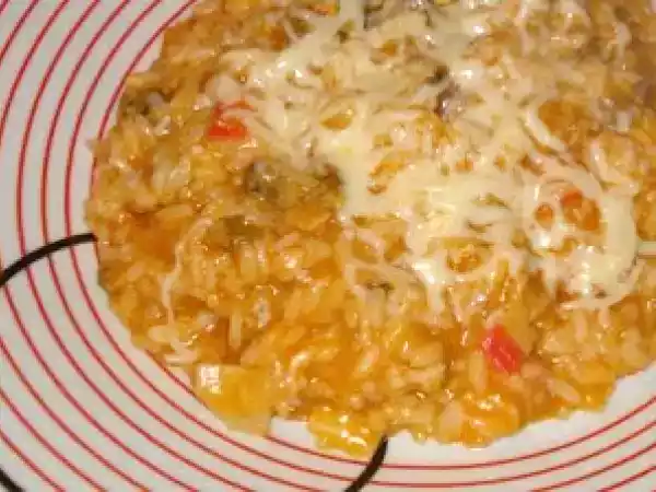 Receita Risoto de marisco
