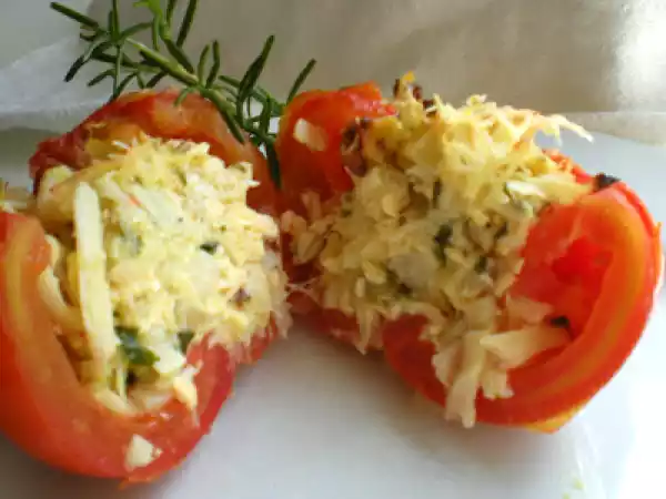 Receita Tomate recheado com palmito