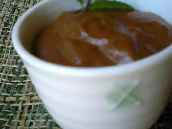 Receita Creme gelado de ameixa- preta