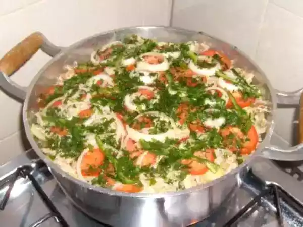 Receita Bacalhoada à espanhola