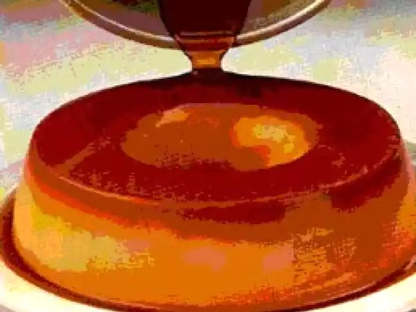 Receita Pudim de leite condensado com calda perfeita tamanho família