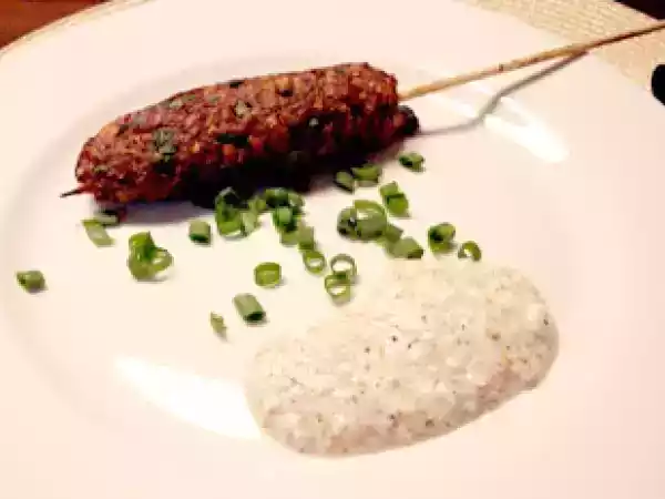 Receita Kafta com missô e aveia