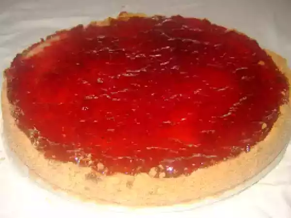 Receita Cheesecake de framboesa