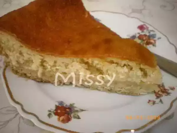 Receita Tarte de amêndoa e nata