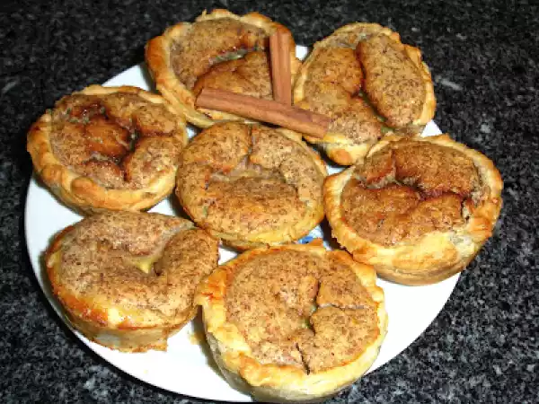 Receita Pastéis de amêndoa