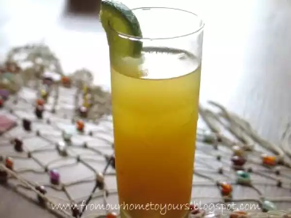 Receita Caipirinha de manga para aplacar o calor...