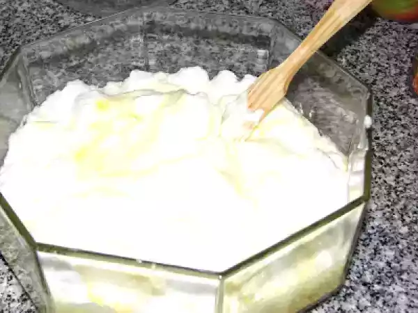 Receita Mousse de ananás cremosa