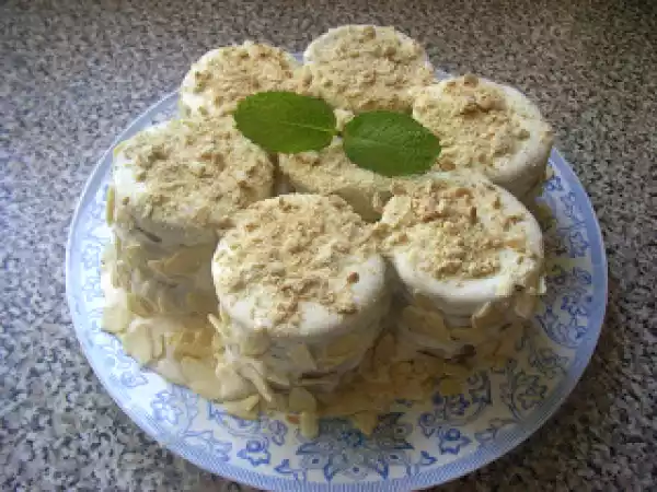 Receita Bolo de bolacha.
