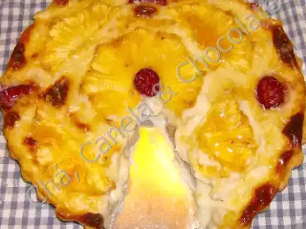 Receita Tarte cremosa de ananás e coco