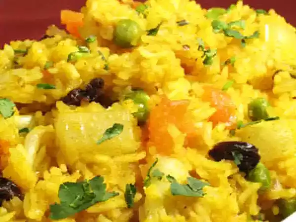 Receita Frango biryani