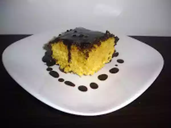 Receita Bolo de cenoura de microondas