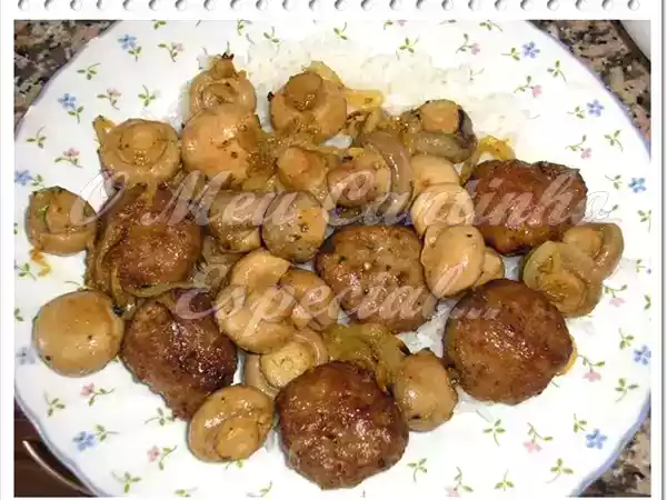 Receita Almôndegas com especiarias na actifry