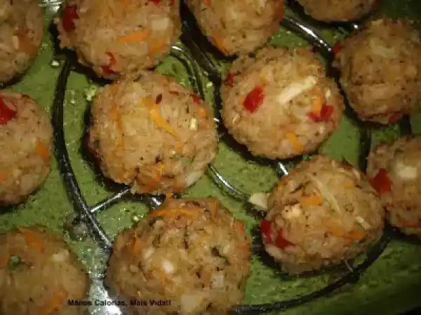 Receita Almôndegas vegetarianas