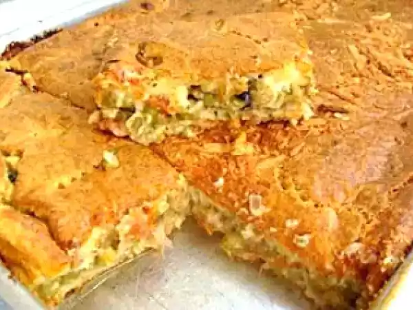 Receita Torta de atum