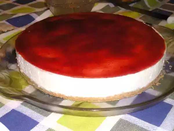Receita Cheesecake de morango e 10 mil visitas
