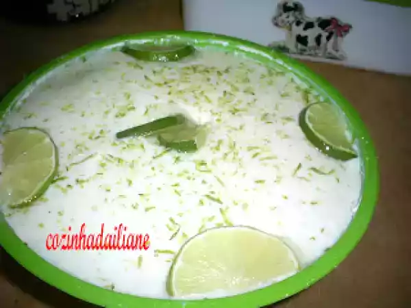 Receita Mousse simples de limão