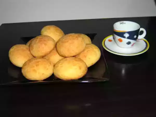 Receita Pão de queijo tipo mineiro