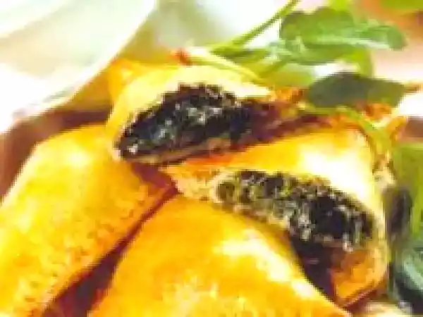 Receita Empanada de ricota com espinafre